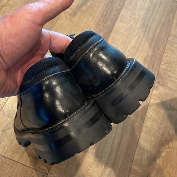 Kenneth Cole reaction black dress shoes, size 8 - Picture 4 of 10